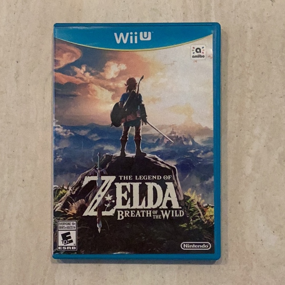 Zelda Breath Of The Wild Wii U Code The Legend Of Zelda Breath Of The Wild Wii U Game Nin… - Gem